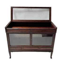 Art Deco Amsterdamse School Vitrine or display cabinet by Napoleon Le Grand